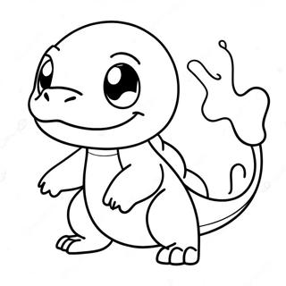 Pagina Para Colorir Do Charmander Evoluindo Para Charmeleon 74296-61305