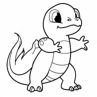 Pagina Para Colorir Do Charmander Evoluindo Para Charmeleon 74296-61308