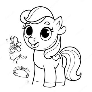 Meu Pequeno Pônei Sweetie Belle Páginas Para Colorir