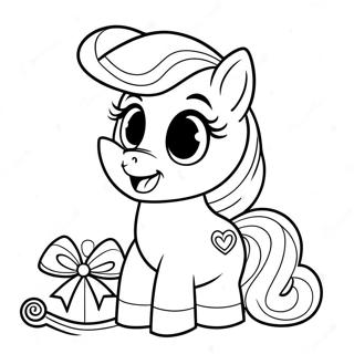 Pagina Para Colorir Da Sweetie Belle Com Acessorios Fofos 74476-61444