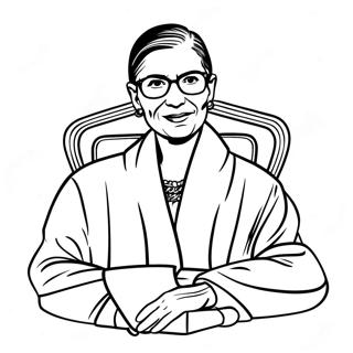 Pagina Para Colorir Ruth Bader Ginsburg Com Robes 74556-61510