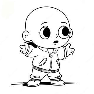 Pagina Para Colorir Gangsta Stewie 74605-61540