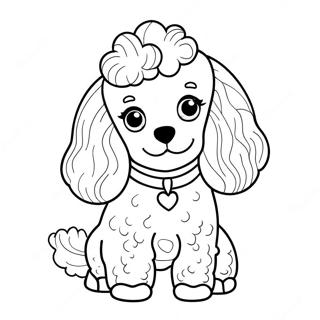 Pagina Para Colorir De Poodle 7484-6084