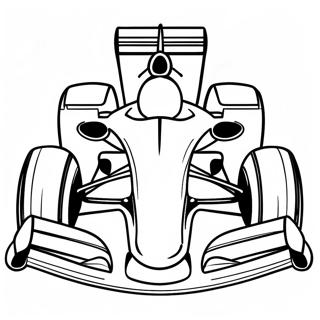 Pagina Para Colorir Do Carro De Corrida F1 7584-6162