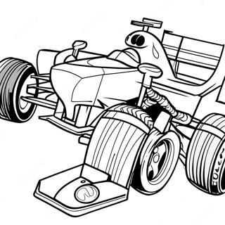 Pagina Para Colorir Do Carro De Corrida F1 7584-6163