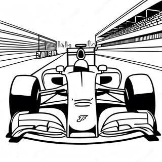 Pagina Para Colorir Da Pista De Corrida F1 Rapida 7585-6166