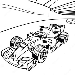 Pagina Para Colorir Da Pista De Corrida F1 Rapida 7585-6168