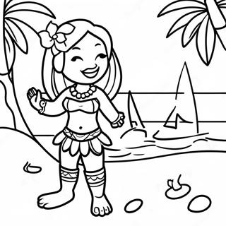 Pagina Para Colorir Do Luau 7594-6171