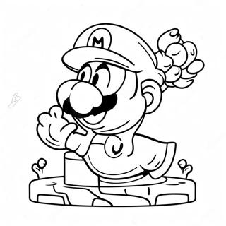 Pagina Para Colorir Do Super Mario 3d World 7614-6186