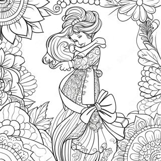 Pagina Para Colorir Do Laco 7634-6204