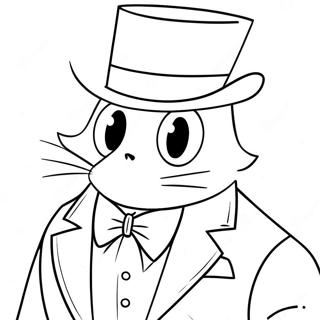 Pagina Para Colorir Do Tuxedo Sam 7684-6242