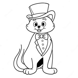 Pagina Para Colorir Do Tuxedo Sam 7684-6243