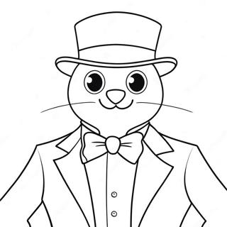 Pagina Para Colorir Do Tuxedo Sam 7684-6244