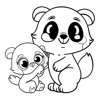 Pagina Para Colorir Da Gabby E Pandy Paws 7725-6280