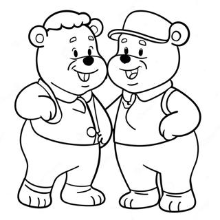 Pagina Para Colorir Dos Ursos Berenstain 7734-6282