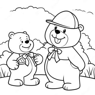 Pagina Para Colorir Dos Ursos Berenstain 7734-6284