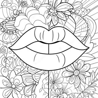 Pagina Para Colorir De Labios 7784-6323