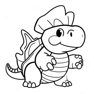 Koopa Páginas Para Colorir