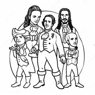 Pagina Para Colorir Personagens Musicais De Hamilton 7925-6439