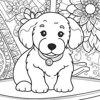 Pagina Para Colorir Filhote De Goldendoodle 7934-6443