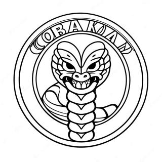 Cobra Kai Páginas Para Colorir