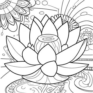 Pagina Para Colorir Flor De Lotus 7994-6490