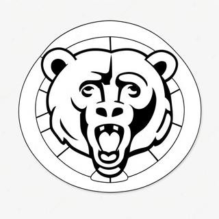 Pagina Para Colorir Do Logo Dos Chicago Bears 8084-6562