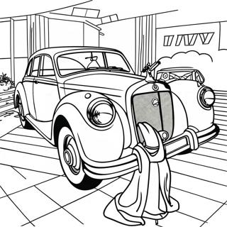 Pagina Para Colorir Do Carro Classico Da Mercedes 8095-6574