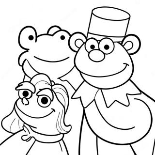 Pagina Para Colorir Dos Muppets 8275-6706