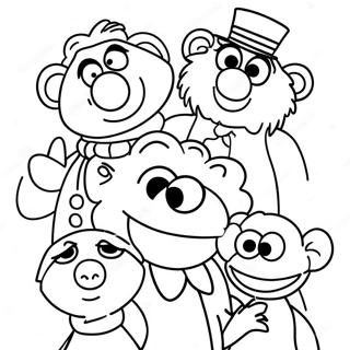 Pagina Para Colorir Dos Muppets 8275-6707