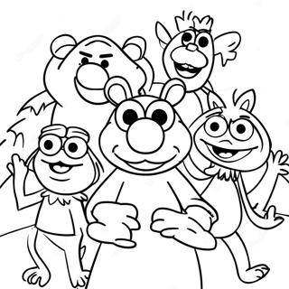 Pagina Para Colorir Dos Muppets 8275-6708