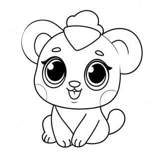 Pagina Para Colorir Amigos Beanie Boo Fofos 8306-6816