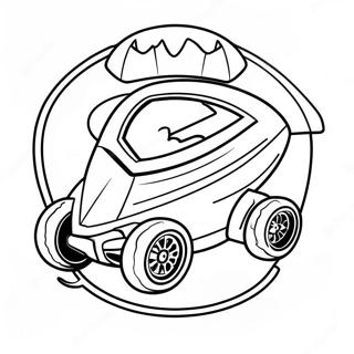 Pagina Para Colorir Do Logo Do Rocket League 8395-6798