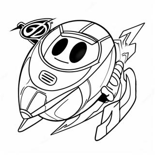 Pagina Para Colorir Do Logo Do Rocket League 8395-6800