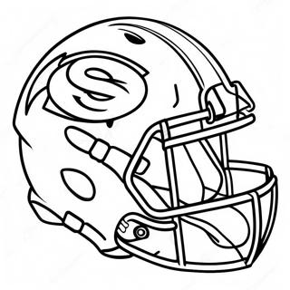 Pagina Para Colorir Do Capacete Colorido Da Equipe Da Nfl 8416-6899