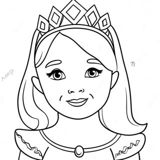 Pagina Para Colorir Princesa Adoravel 8596-7043