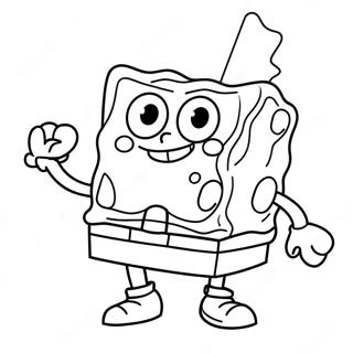 Pagina Para Colorir Do Spongebob De Halloween 8625-7061