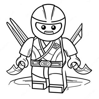 Pagina Para Colorir Do Kai Ninjago 8685-7110