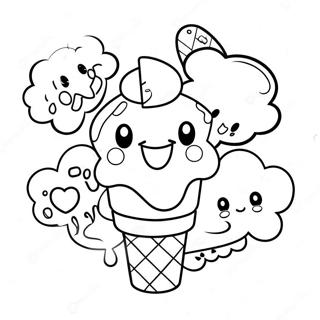 Pagina Para Colorir De Num Noms Fofos Com Sorvete 8757-7164