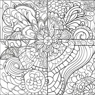 Pagina Para Colorir Mosaico 8806-7199