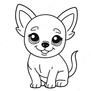 Pagina Para Colorir Filhote De Chihuahua Fofo 8817-7211