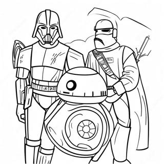 Pagina Para Colorir De Personagens De Star Wars 8917-7290