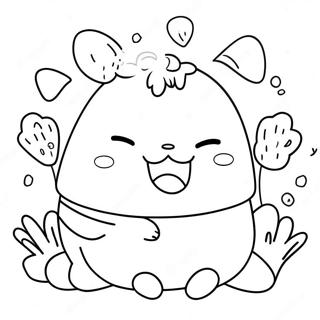 Pagina Para Colorir Dos Personagens Fofos Do Sumikko Gurashi 9017-7371