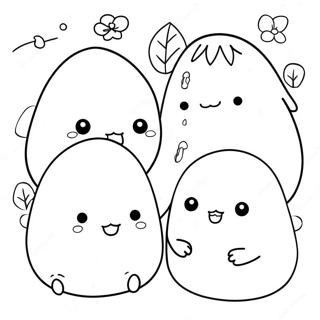 Pagina Para Colorir Dos Personagens Fofos Do Sumikko Gurashi 9017-7372