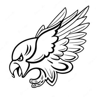 Pagina Para Colorir Do Logo Do Philadelphia Eagles 901-719