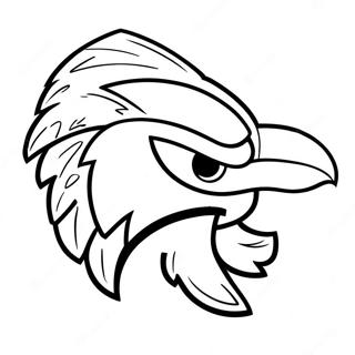 Pagina Para Colorir Do Mascote Dos Philadelphia Eagles 902-721