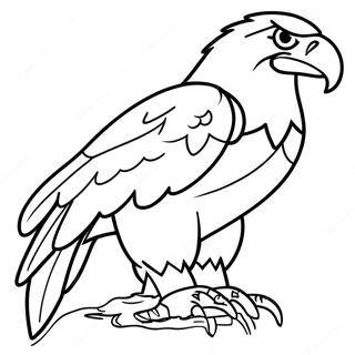 Pagina Para Colorir Do Mascote Dos Philadelphia Eagles 902-722