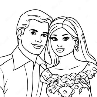 Pagina Para Colorir Da Barbie E Do Ken 9046-7391