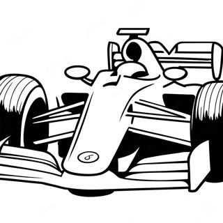 Pagina Para Colorir Do Carro De Corrida Da Formula 1 9056-7399