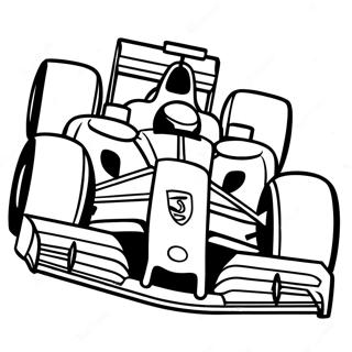 Pagina Para Colorir Do Piloto De Formula 1 Em Acao 9057-7403